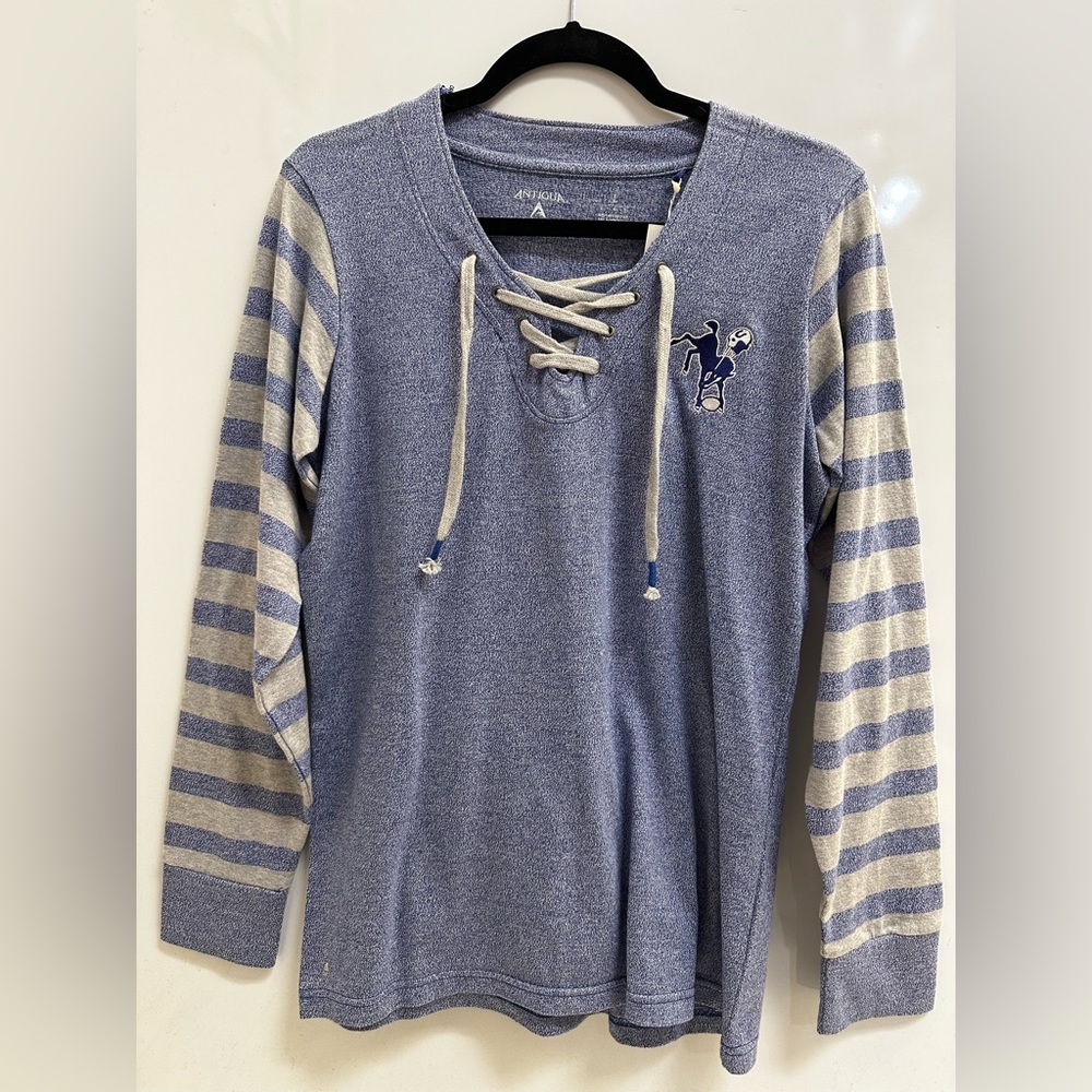 Indianapolis Colts Women’s Long Sleeve Top Size Large